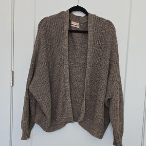 Urban Outfitters Oversized Slouchy Brown Knit Cardigan
